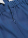 Combishort bleue à rayures dans le dos des années 1950