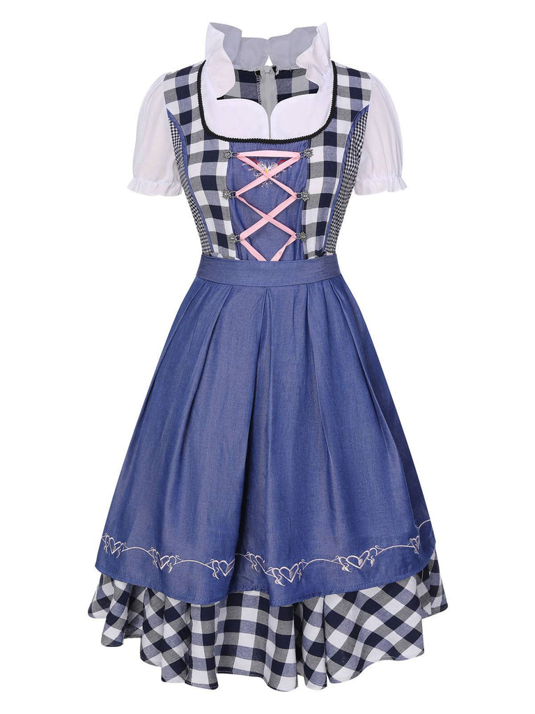 Robe traditionnelle de carnaval bavarois de l'Oktoberfest Dirndl