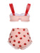 Ensemble Tankini Cami Fraise en Dentelle Rose