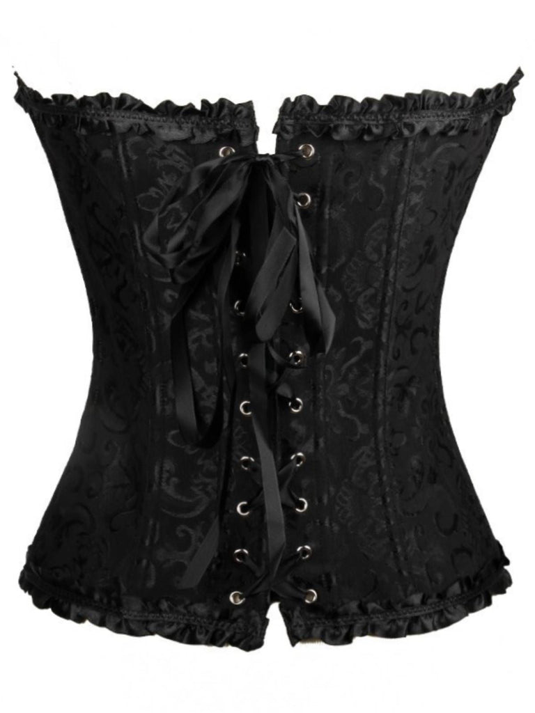 Steampunk Gothique Dentelle Hors Épaule Corset